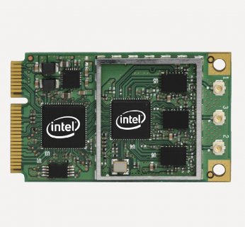 Karta WIMAX: Wchodząca w skład platformy mobilnej Intel Centrino 2 karta sieciowa obsługuje standardy Wi-Fi 802.11n i WiMAX 802.16e.