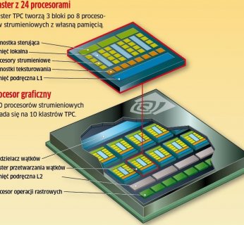 GT200 to sztandarowy produkt Nvidii. Ma pozwolić firmie na zachowanie palmy pierwszeństwa w zakresie wydajności oraz zostawić daleko w tyle konkurentów w klasie high-end.