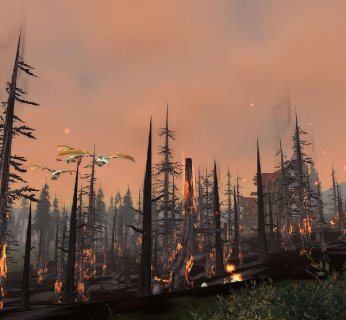 Silnik graficzny World of Warcraft to nieznacznie zmodyfikowany engine Warcrafta III, co nie przeszkadza mu w generowaniu przepięknych krain