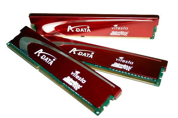 Cała seria trójkanałowych pamięci DDR3 od A-Data