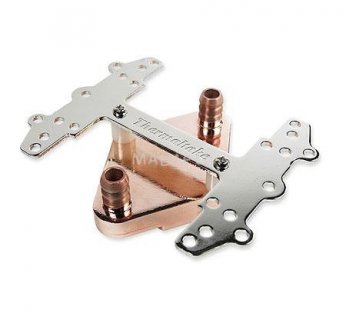 W zestawie znajdują się wszystkie niezbędne akcesoria – blok wodny, rezerwuar, pompa, chłodnica, wentylatory, rurki, zaciski montażowe i płyn chłodzący.