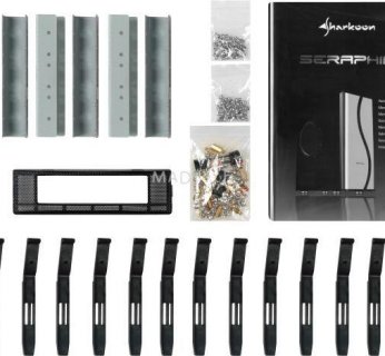 Obudowa pomieści aż 17 napędów optycznych, magnetycznych lub paneli sterujących