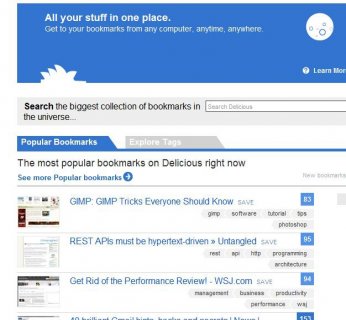 del.icio.us - pierwszy serwis typu social news