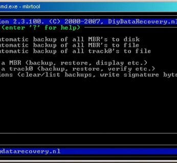 2. Program MBRtool jest ostatnią deską ratunku, kiedy MBR (Master Boot Record) dysku twardego zawiera błędne dane.