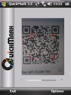 Uruchamiamy czytnik i skanujemy kod, aż ten zostanie rozpoznany. Ważne: nie robimy zdjęcia.