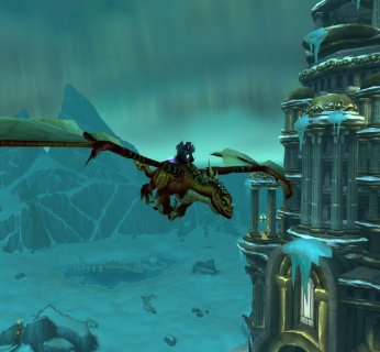 Silnik graficzny World of Warcraft to nieznacznie zmodyfikowany engine Warcrafta III, co nie przeszkadza mu w generowaniu przepięknych krain