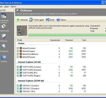 Szybciej bez szkodników. Narzędzie SpyBot – Search & Destroy podnosi odporność peceta na zagrożenia z Sieci.