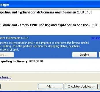 openoffice.org 3.0 - 2