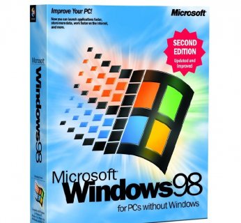 Windows 98 (25-06-1998), cena: 100 USD, procesor: 486DX/66 MHz, pamięć: 16 MB