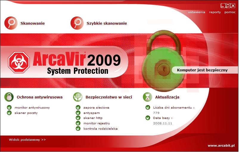 Nowa wersja ArcaVir 2009