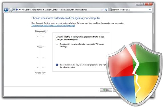 Microsoft: “zmniejszymy bezpieczeństwo systemu dla waszej wygody”