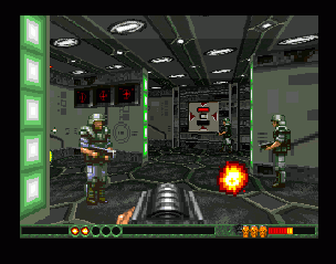 Gloom Deluxe - etap pośredni pomiędzy Wolfensteinem a Doomem. Znakomicie zrealizowany.