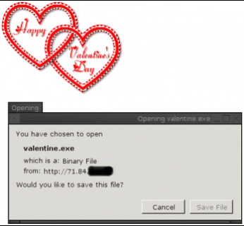 Walentynki to szansa dla cyberprzestępców, aby za pomocą ataków phishingowych rozprzestrzeniać crimeware