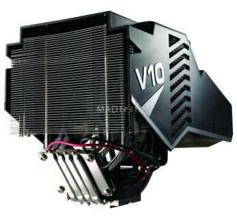 Hybrydowa konstrukcja Cooler Master V10, według producenta, potrafi rozproszyć ogromne ilości energii cieplnej