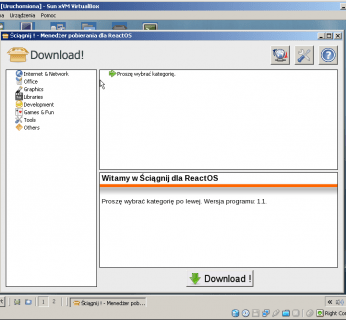 Wśród nominowanych znalazł się ReactOS - darmowy system, który ma zapewnić 100-procentową kompatybilność z aplikacjami dla Windows