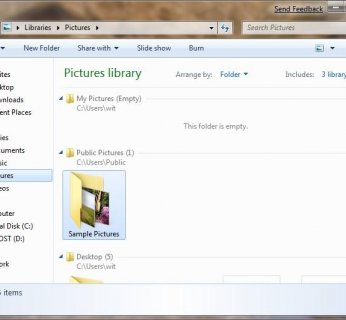 Pliki i foldery, bez względu na ich fizyczne umiejscowienie na dysku, możemy organizować według wybranych kryteriów, tworząc biblioteki.