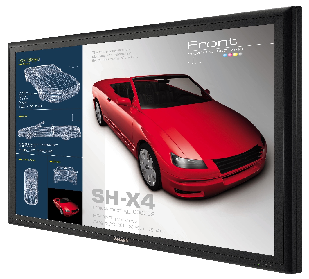 Sharp powiększa ofertę monitorów profesjonalnych