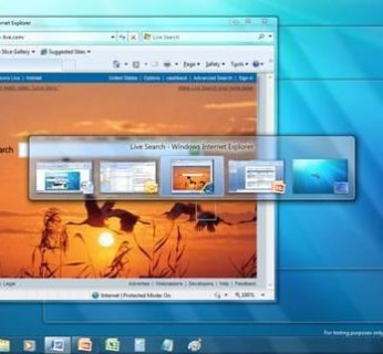 Aero Peek działa bez problemu z ALT + TAB