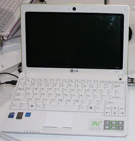 10-calowy netbook LG z modemem 3G HSPA