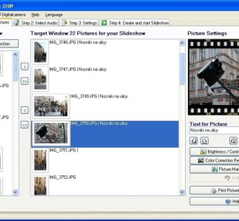 Ciekawe przejścia i podkład muzyczny – możliwości Slideshow Pro są naprawdę duże.
