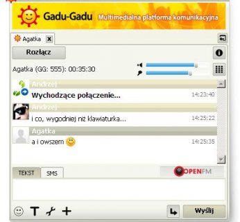 Użytkownicy GG mogą prowadzić wysokiej jakości rozmowy telefoniczne z GG na numery telefonów stacjonarnych i komórkowych oraz dzwonić za darmo między numerami GG