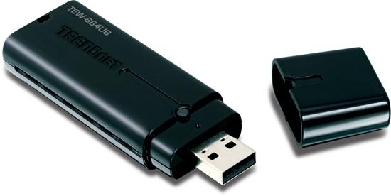 Bezprzewodowy adapter USB 300Mb/s N Dual Band, kompatybilny z PC i Makiem