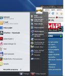 Menu Start Windows XP olśniewa nowoczesnym wyglądem à la Aero.