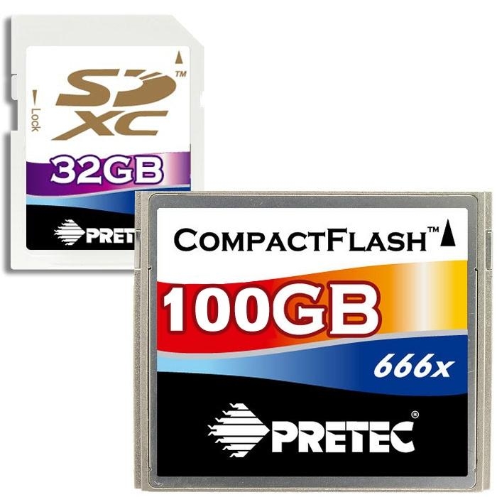 CeBIT 2009: Pierwsze na świecie karty 32GB SDXC i 100GB 666x CF