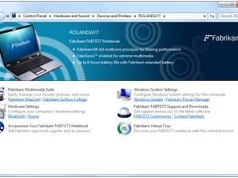 Device Stage obsługuje komputer jako całość