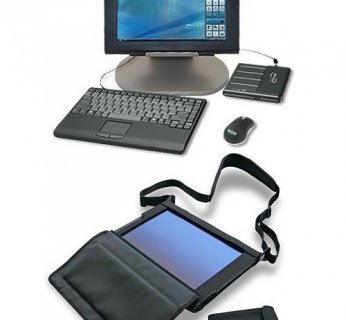 Tablet PC Motion J3400 waży 1,6 kilograma z jedną baterią, lub 1,8 kilograma z dwiema bateriami