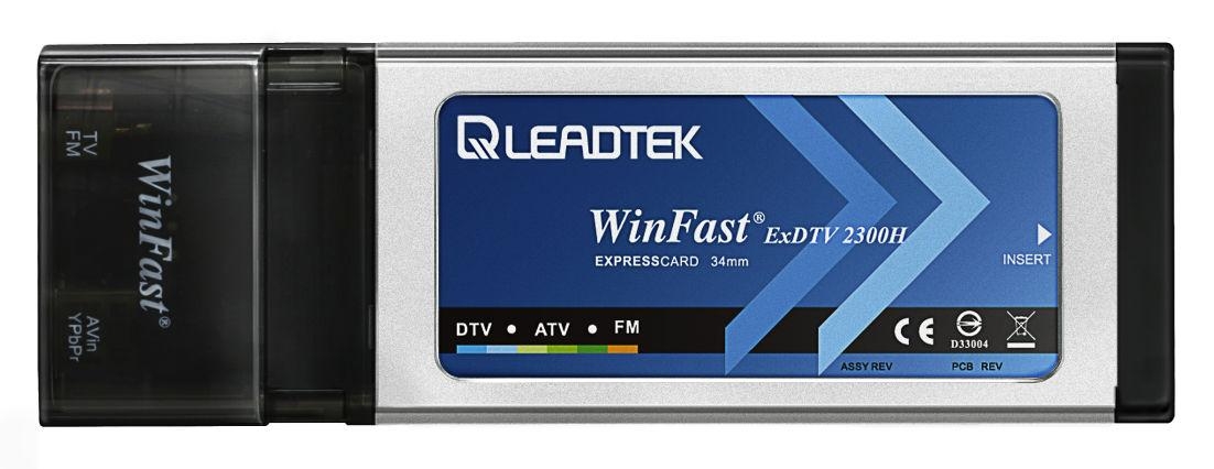 Telewizja dla notebooka, czyli Leadtek WinFast ExDTV2300 H