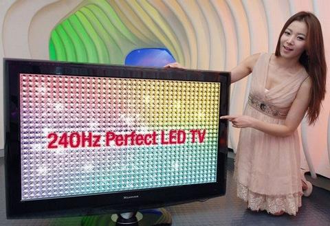 Telewizory HDTV z technologią 240Hz