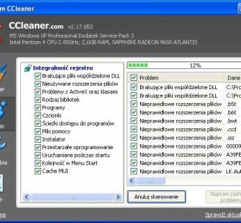 Najlepszy do czyszczenia dysku twardego - CCleaner