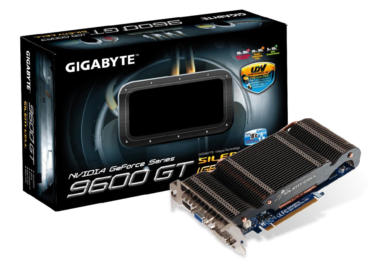 GeForce 9600 GT z technologią Ultra Durable 3 i wydajnym chłodzeniem