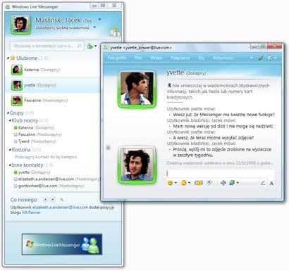 Nowa wersja komunikatora internetowego Messenger połączy kontakty z różnych sieci społecznościowych