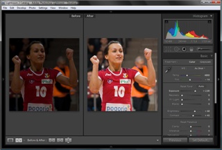 Moduł w Adobe Lightroom pozwalajacy na wywoływanie RAW-a