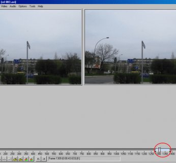 Zaznaczony fragment, który będziemy usuwać