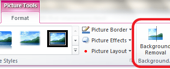 Microsoft Office 2010 - narzędzie do wycinania tła