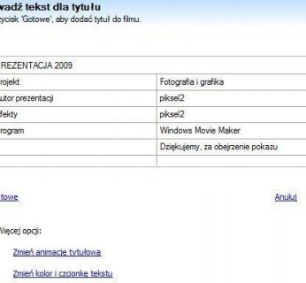 Import plików graficznych