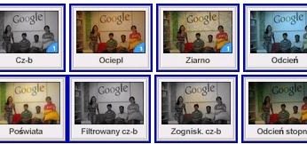 (fot. 18) Działanie efektów predefiniowanych w Google Picasa. Jest ich aż 12, więc jest w czym wybierać.