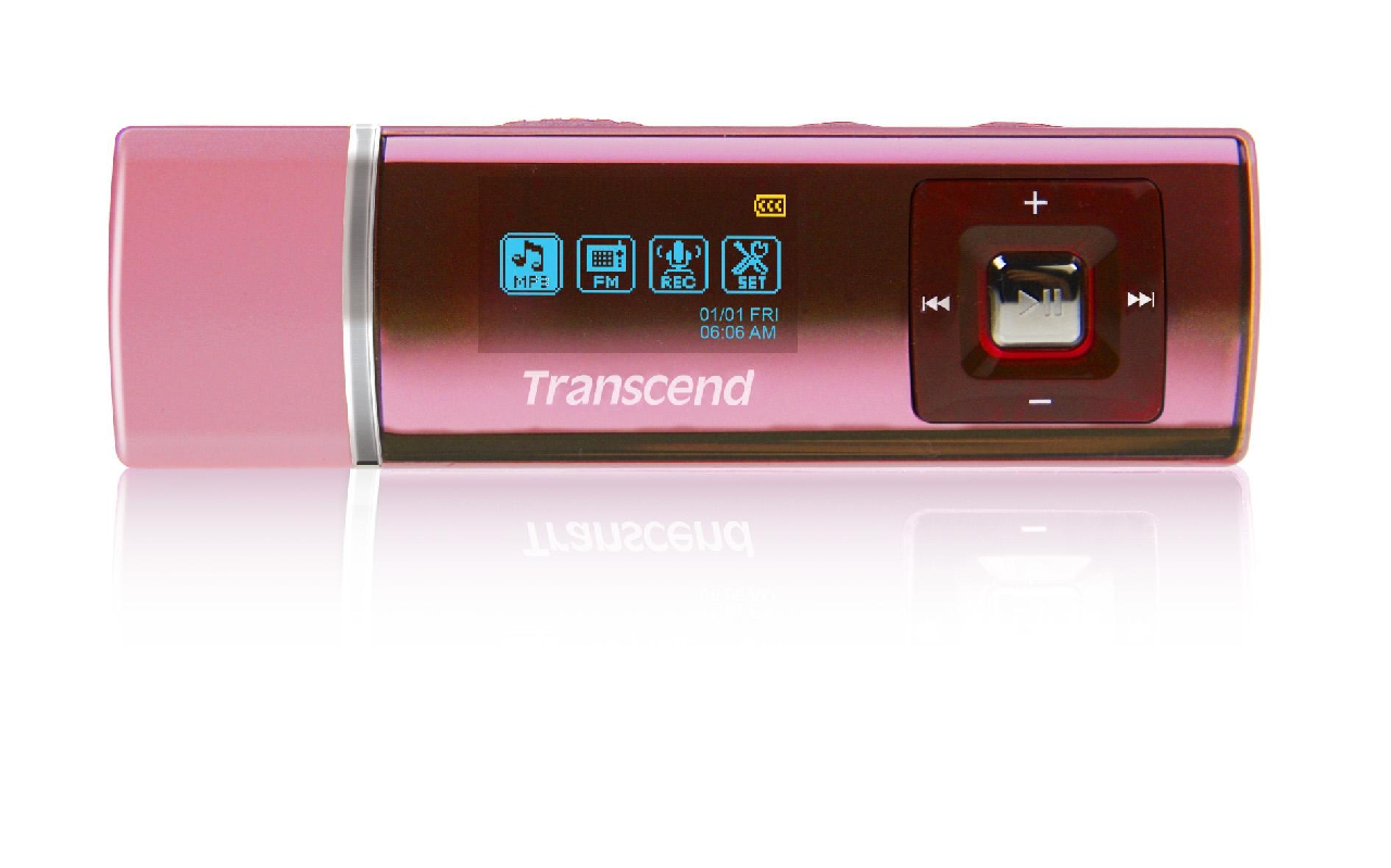 TRANSCEND prezentuje funkcjonalny odtwarzacz MP3