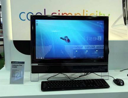 Computex 2009: Desktop all-in-one z multidotykowym ekranem Full HD