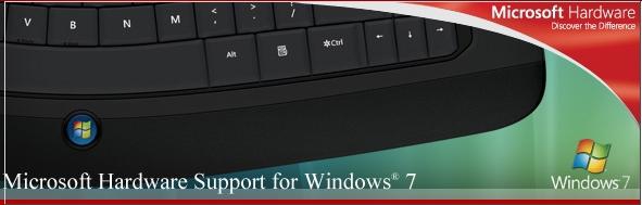 Sprzęt Microsotu z wyjątkowymi funkcjami dla systemu Windows 7