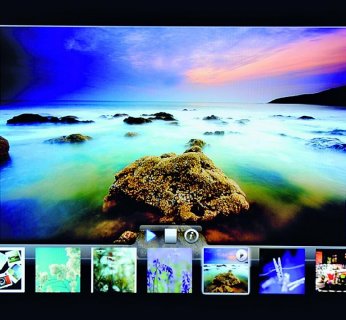 Za pomocą tego widgetu fani fotografii mogą oglądać najładniejsze zdjęcia z serwisu Flickr na dużych ekranach swoich telewizorów.