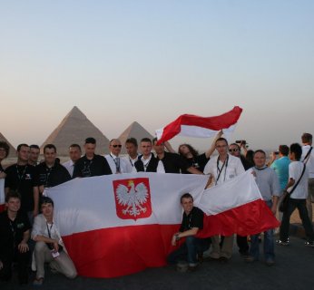 Ceremonia wręczenia nagród odbyła się u stóp egipskich piramid