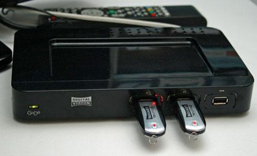 GiGo Digital TV Recorder zapisuje na pamięci flash USB