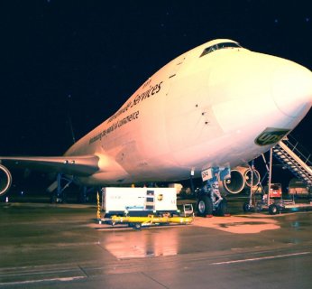 Boeing 747 Jumbo Jet - jeden z największych samolotów odrzutowych na świecie.
