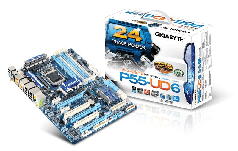 Najnowsze płyty GIGABYTE z chipsetem Intel P55