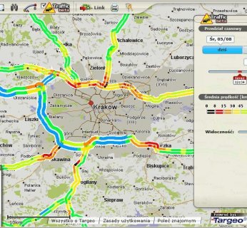 W najbliższym czasie informacje o ruchu drogowym będą udostępnione także dla użytkowników aplikacji Targeo.mobi i Drogowskaźnik w telefonach