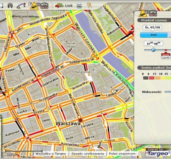 W najbliższym czasie informacje o ruchu drogowym będą udostępnione także dla użytkowników aplikacji Targeo.mobi i Drogowskaźnik w telefonach